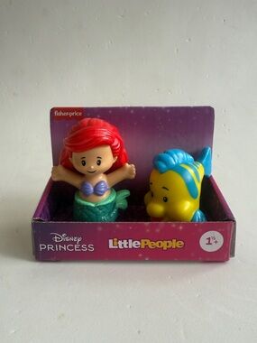 Disney Princess Little Mermaid & Flounder Little People